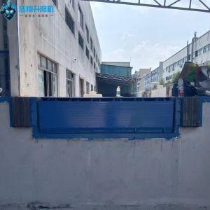 Cheap Hydraulic Loading Yard Ramp Non-Slip Diamond Mesh and Precision Steel Pipe for sale