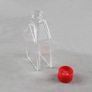T50 Sterile Laboratory Plastic Tissue Culture Flask Vent Cap Seal Cap