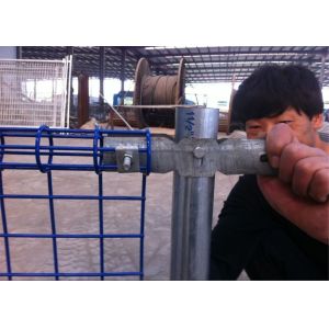 Hot Sale Double Rings Protection Fence / Panel Loop Double Ring Fence With Low