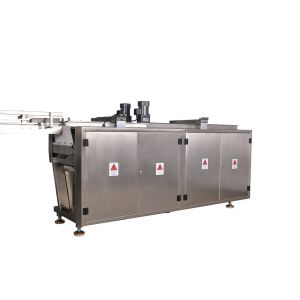 Electric Driven Vienna Style Chocolate Wrapping Machine 300ppm Belt Packaging