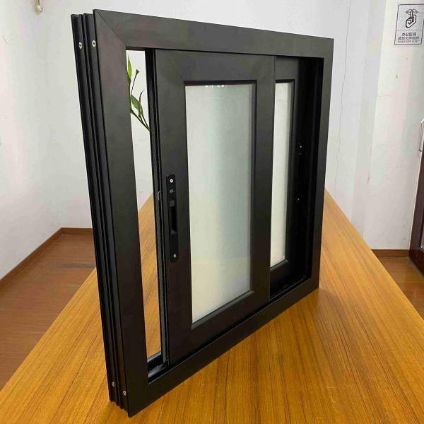 Quality Custom Aluminum Sliding Window with Double Glaze and Insect Screen wholesale