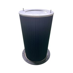 5um,0.5um,0.2um,2um，Carbon Steel Custom Flange Dust Collection Cartridges Strips