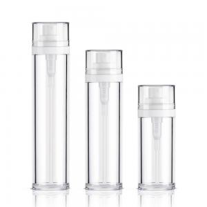 Cheap Heavy Wall Crystal Plastic Cosmetic Bottles And Jars Set Various Capacity for sale