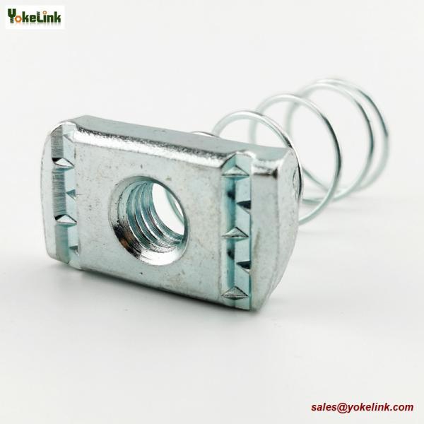 Quality Galvanized Steel M8 Strut Nut Spring Channel Nuts M8 HDG wholesale