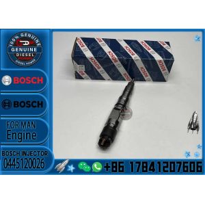 Common Rail Fuel Injector F00RJ01159 0445120024 0445120026 0445120027 For MAN