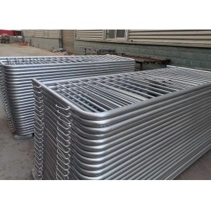 Customized hot dipped galvanized crowd control barrier portable barricades
