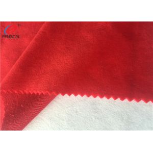 China Plain Dyed Polyester Velvet Upholstery Fabric Minky Plush Fabric on sale