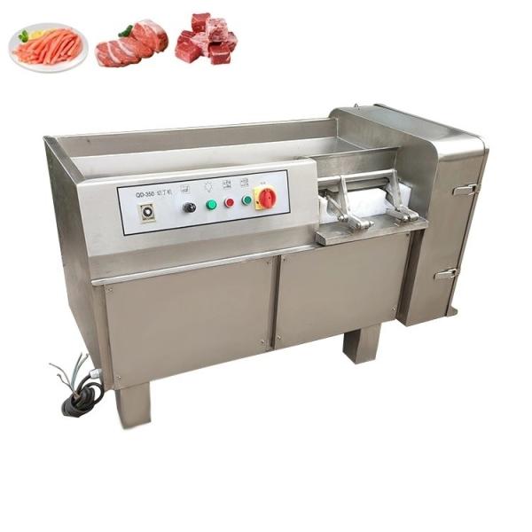 Professional Automatic Duck Meat Chopper Dicer Cutter for Frozen Fish Meat Cube