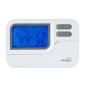 LCD Display Programmable 48 Time And 2 Temperature Per Day Weekly Room