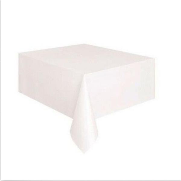 Quality 100% Compostable & Biodegradable Tablecloth -Rectangular Transparent White Disposable Table Covers wholesale