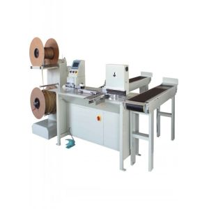 Double Wire O Book Automatic Wire Binding Machine Air Presure 5-8 Bar