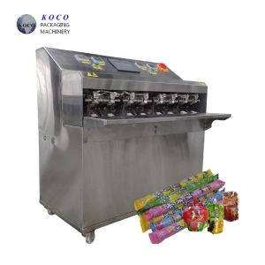 Cheap KOCO 2000BPH pneumatic juice beverage bag filling and sealing machine for sale