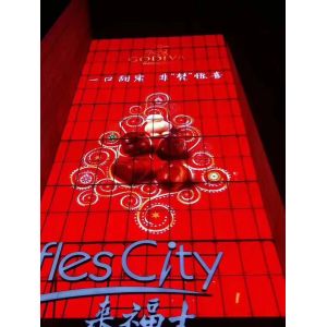 Front Lighting Led See Through Screen P3.91