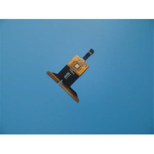 Cheap Polyimide PCBs Single-sided flexible PCBs FPC Supplier with Yellow Stainless steel material for sale