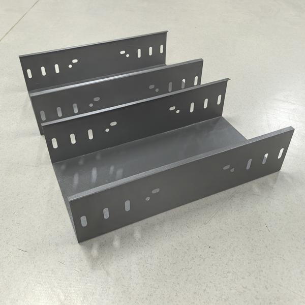 Quality Slotted Cable Tray In Steel Material 50mm Height 3m Length For Heavy Duty Cable Management wholesale