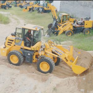 Engine Power 76KW Wheel Shovel Machine Wheel Loader Tire 1670-24