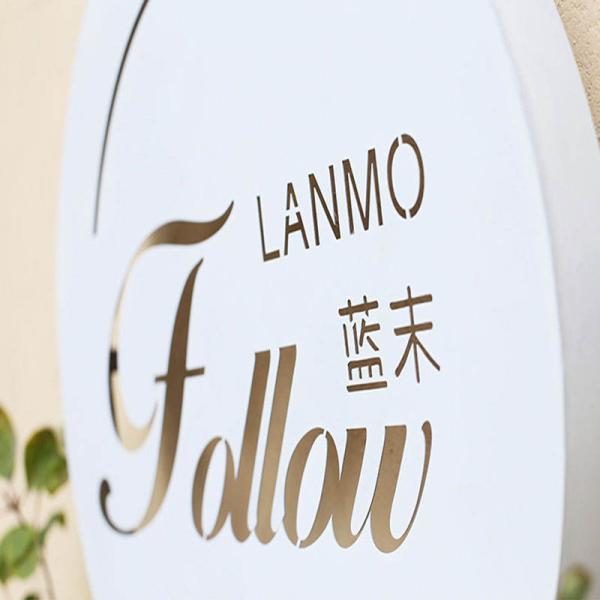 Wholesale Customized Outdoor 3d Store Advertising Logo Wall Mounted Led Hollow Out Light Box