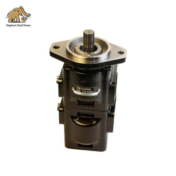 Quality JCB 3CX Twin Hydraulic Pump 37 + 37 CC/REV with 100% Interchange and 1" Diameter SAE Splined Shaft wholesale