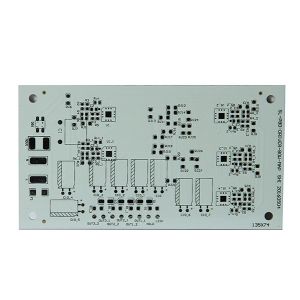 3OZ Copper White Ink ENIG Single Sided Metal Core PCB Circuit Board