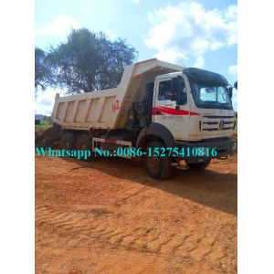 China 40 50 Ton 6x6 Dump Truck , 2638K 380HP All Wheel Drive Dump Truck LHD NG80B Cabin on sale