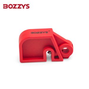 Universal Non-conductive circuit breaker lockout with tightening screw Suitable