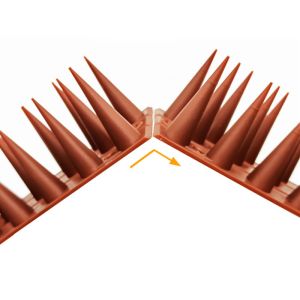 Outdoor Indoor OEM Plastic Anti Pigeon Spikes Eco Friendly Reusable Bird
