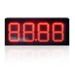 8.888/8.889 Green/Red Color 12 inch Outdoor Led Gas Station Signs With RF Remote