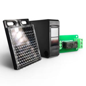 Reflective Photo Sensor with Relay Output for Automatic Door Safety Fast Response & Waterproof IRR-7R