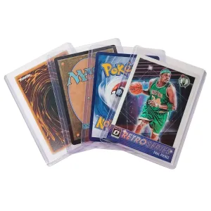 Clear Toploaders For Photo Trading Card Postcard And Artwork Preservation