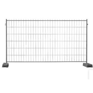 3mm Diameter Wire 7ft High Temporary Security Fence Panels For Playground