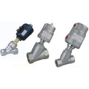 J611F Hexagon Head Piston Operated Pneumatic Stainless Steel Angle Seat Valve