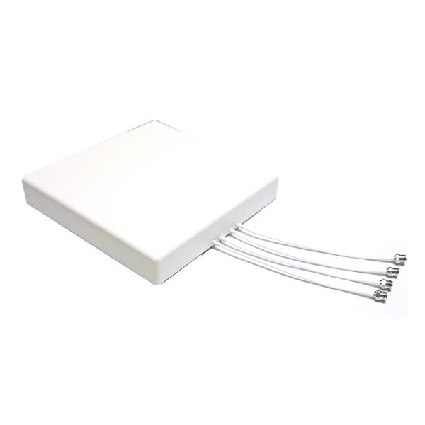 VSWR 1.5 Feed Omnidirectional 4G Router 4x4 MIMO 5G Antenna with L-Bracket