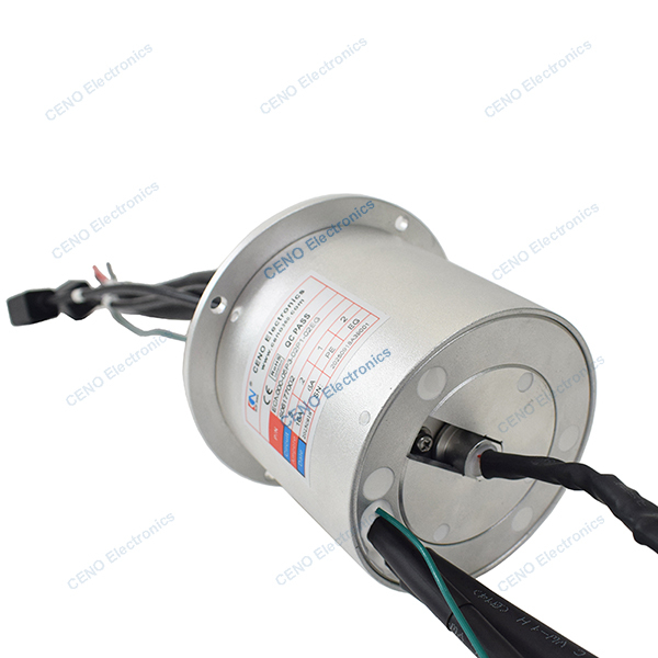 Low Temperature Waterproof Slip Ring with IP65 & Ethernet signal for Industry