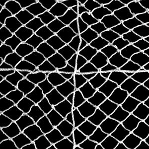 White Fire Resistant Horizontal Construction Safety Fence Nets