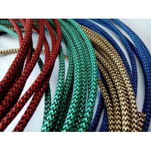 VW-1 PET Expandable Braided Sleeving And Mesh Tube , Expandable Wire Loom