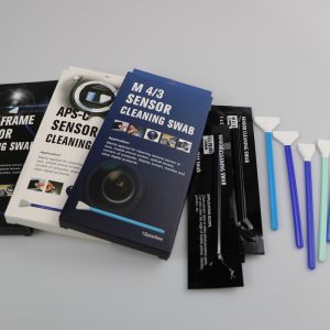 Lint Free Camera Full Frame Microfiber Swabs With PP Handle