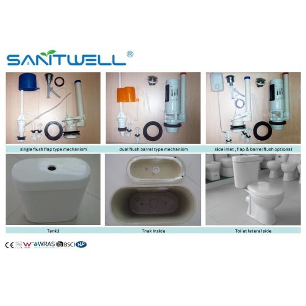 Popular Cheap Price Two Piece Washdown WC Toilet 665*360*725 mm