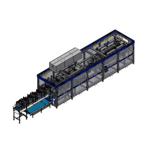 High-Speed 60BPM Wrap Around Case Packer with Multi-Format Compatibility and