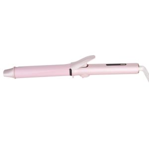 Adjustable Clamp Force Curling Iron with LED Display and Multiple Temperature