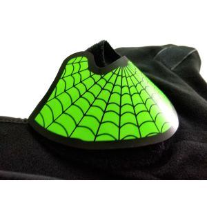 Cheap Role play custom green spider-man EL mask hot sale popular music party glow in the dark light sound activated led mask for sale