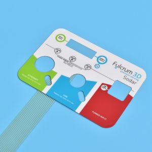 Cheap Customized Pillow Emboss Shape Flex Keyboard Interface With Backlighting for sale