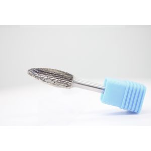 SH-6 Flame Carbide Burr Double Cut For Die Grinder 5/8" X 1-7/16" With 1/4"