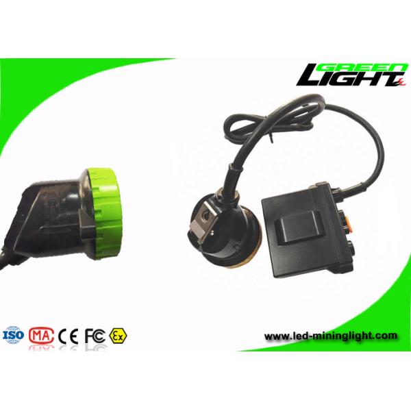 Aluminum Cup Rechargeable Led Headlamp , Outdoor Coal Mining Lights 11.2Ah For Hunting