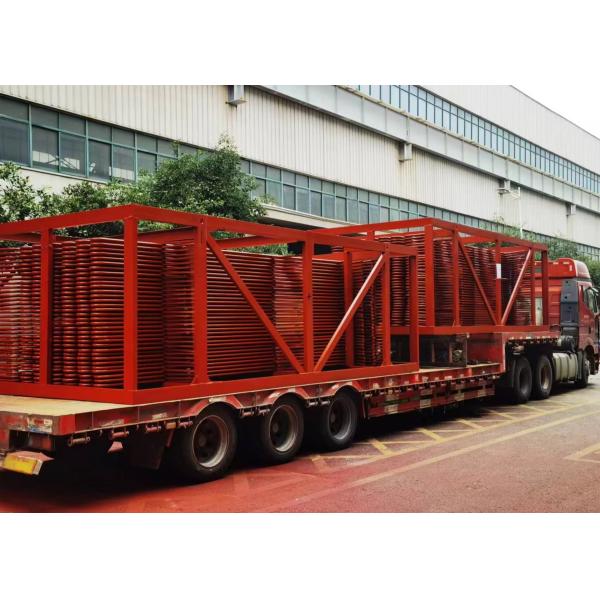 Quality ASME Standard Boiler Economizer Coils Made Of Carbon Steel With Shields And Handcuffs wholesale