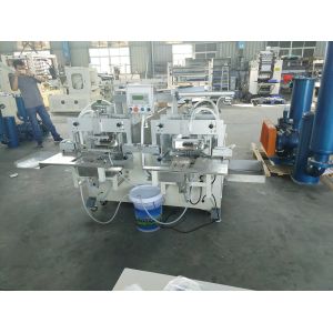 Double Heads Napkin Tissue Paper Bag Packing Machine Electric Power Source