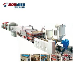 PP PE Plastic Corrugated Hollow Sheet Making Machine , Plastic Sheet Extrusion