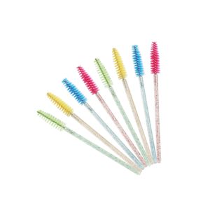 Glitter Eyelash Extension Accessories Crystal Mascara Wands Brush