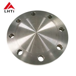 China CNC Machined F2 Titanium Blind Flange UNS R50400 UNS R56400 with UT PT Testing and TUV SGS BV Certification on sale
