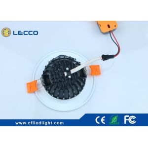 30 000H LED Recessed Downlight 9W SMD 5730 Fan Type 100 LM / W SDCM < 3 For Shop