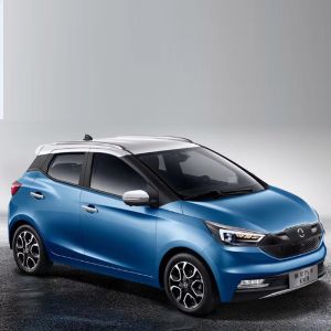 China 2023 Energy JMC EV3 Electric Car Sedan White/Blue Max Power 36KW Fast Speed 100km/h Ideal for City Driving on sale